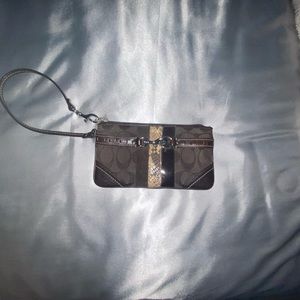 Coach wristlet
